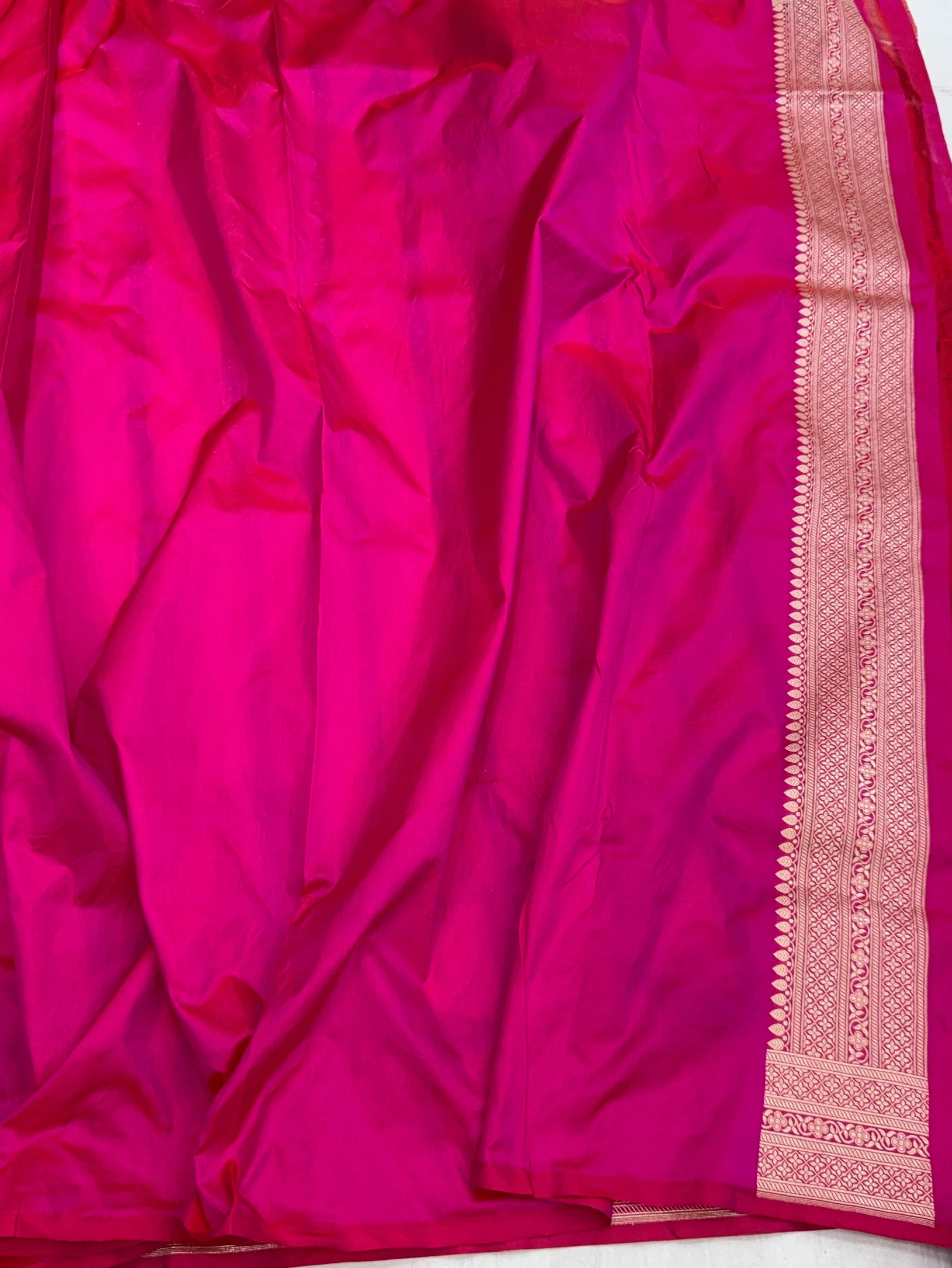 Banarasi Minakari Pure Katan Silk Saree | Pure Silk | Minakari Work | Cutwork Technique | Banarasi Katan Silk Saree - Image 8