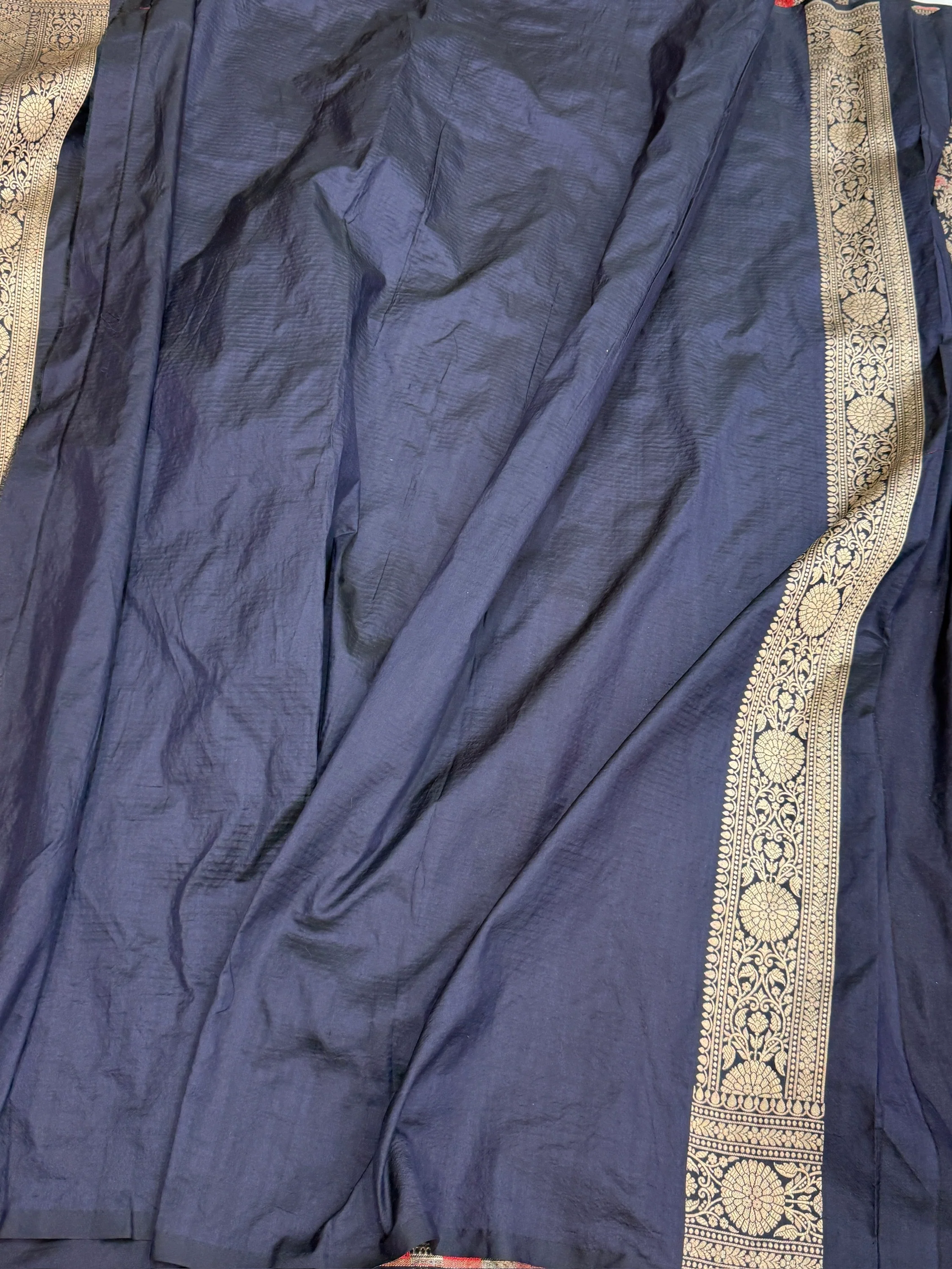 Banarasi Minakari Pure Katan Silk Brocade Saree – Rich Traditional Brocade Weave - Image 15