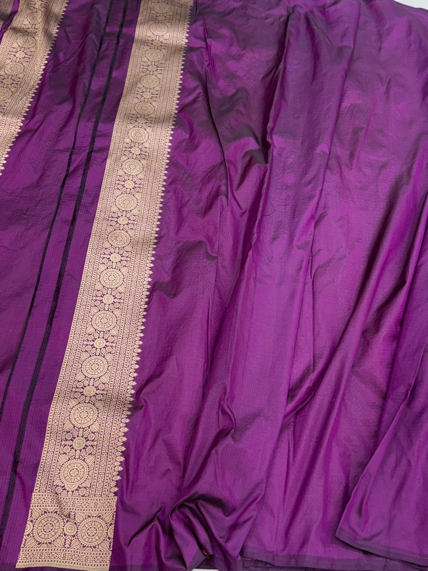 Banarasi Minakari Pure Katan Silk Brocade Saree – Rich Traditional Brocade Weave - Image 13