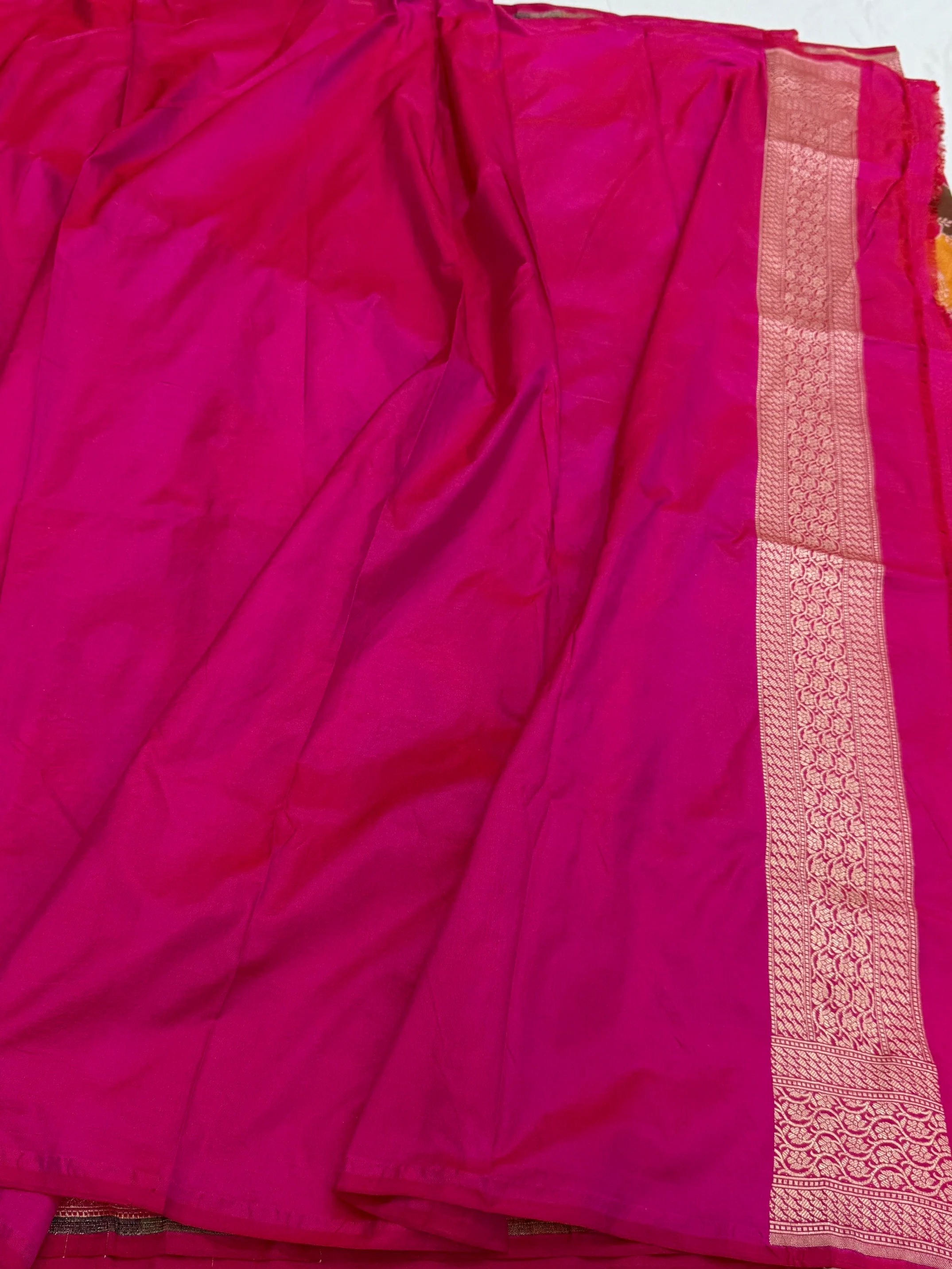 Banarasi Pure Katan Silk Saree | Pure Silk | Cutwork Technique | Banarasi Katan Silk Saree - Image 7