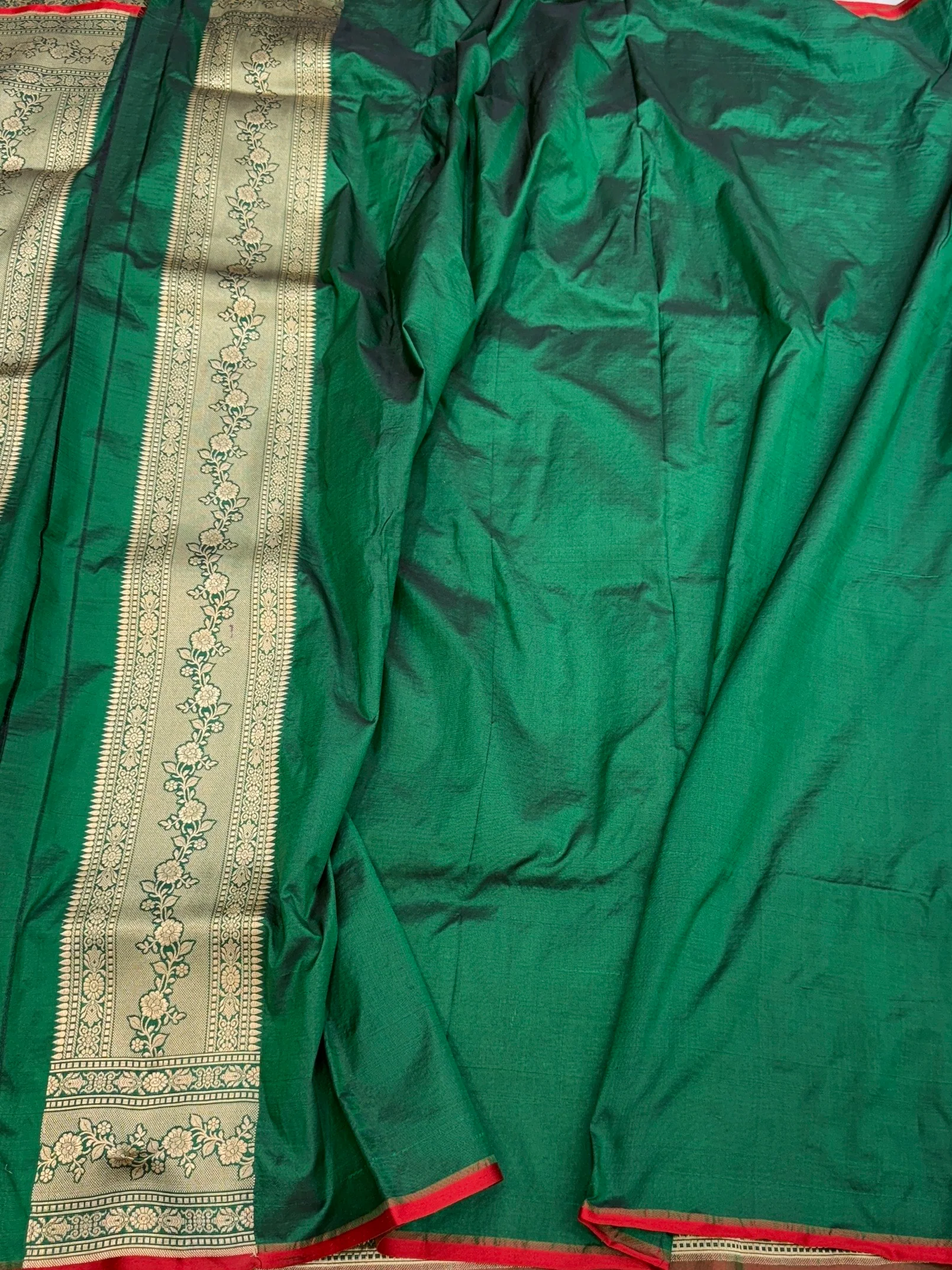 Banarasi Pure Katan Silk Saree | Pure Silk | Cutwork Technique | Banarasi Katan Silk Saree - Image 25