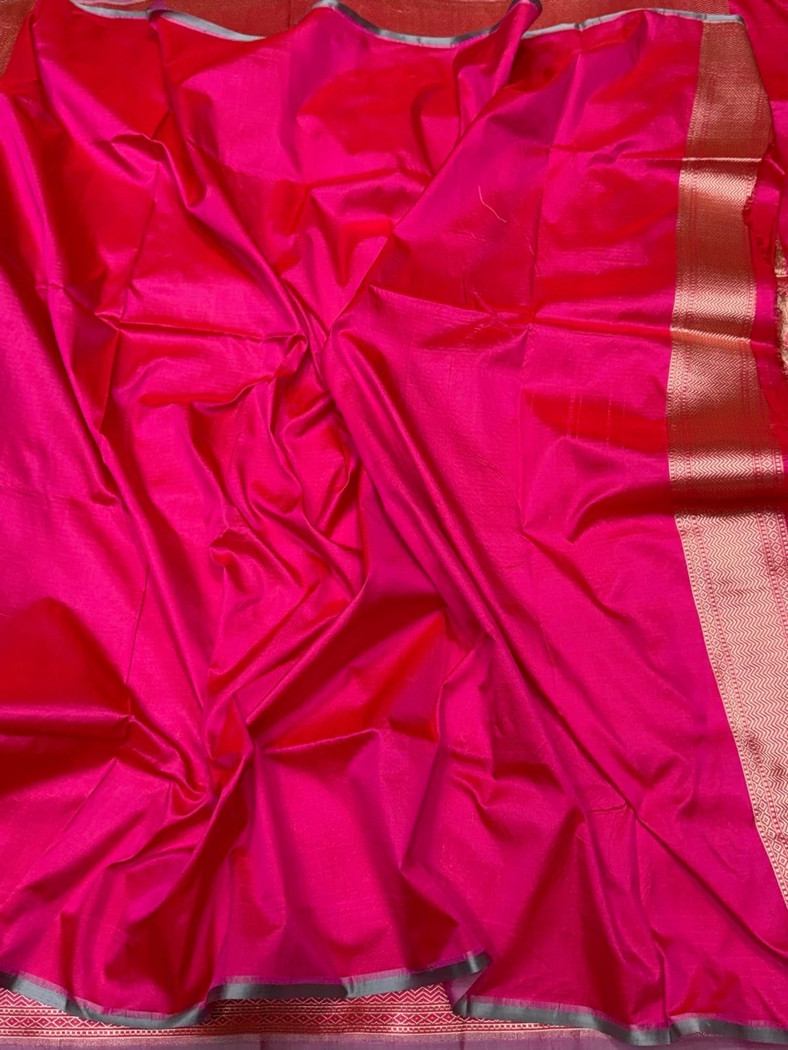 Banarasi Pure Katan Silk Saree | Pure Silk | Cutwork Technique | Banarasi Katan Silk Saree - Image 9
