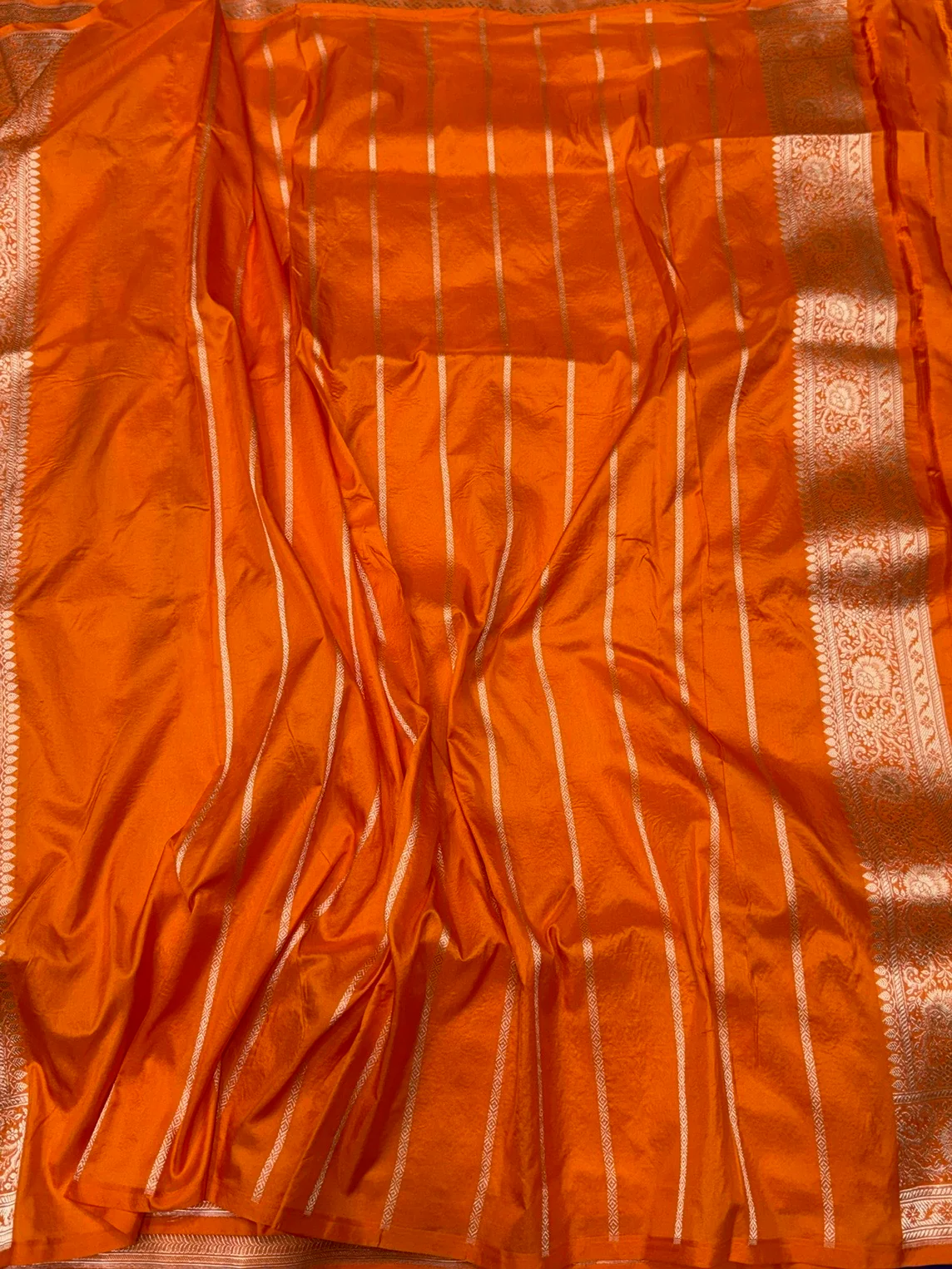 Banarasi Pure Katan Silk Saree | Pure Silk | Cutwork Technique | Banarasi Katan Silk Saree - Image 2