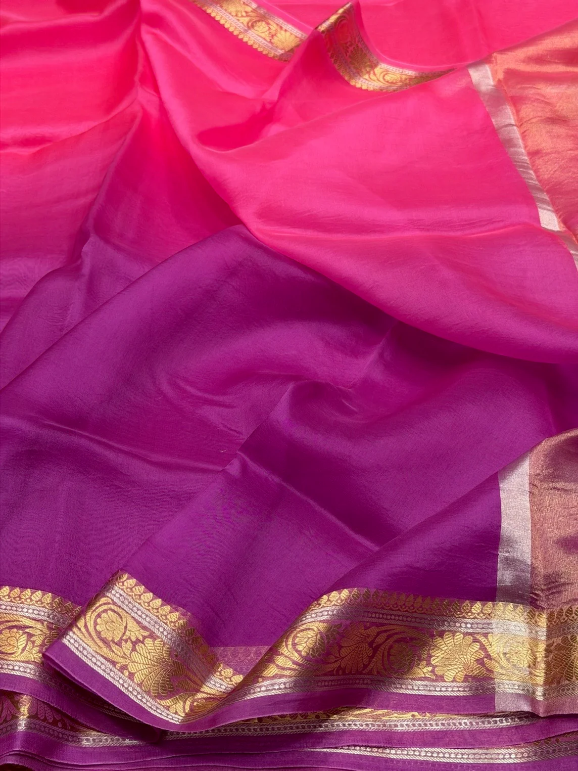 Banarasi Pure Organza Silk Saree - Image 2