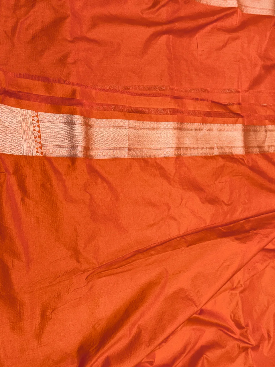 Banarasi Pure Silk Brocade Saree – Luxurious Katan Silk with Intricate Brocade Weave - Image 2