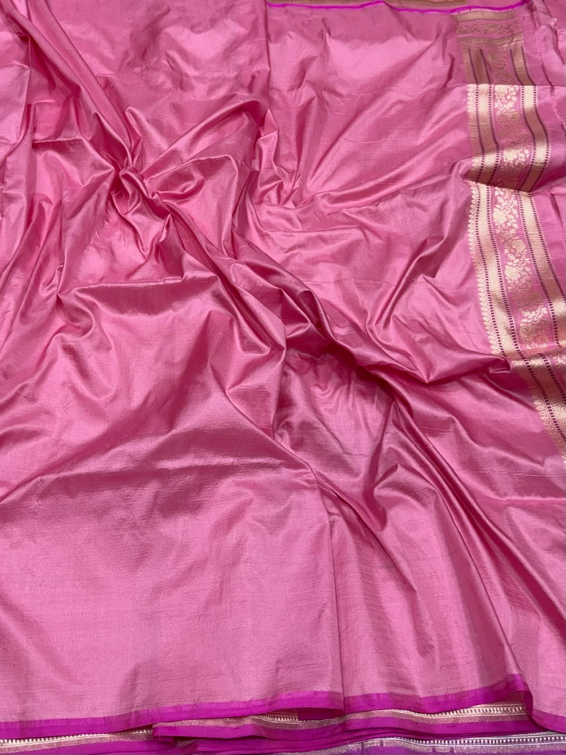 Banarasi Pure Katan Silk Saree | Pure Silk | Cutwork Technique | Banarasi Katan Silk Saree - Image 2