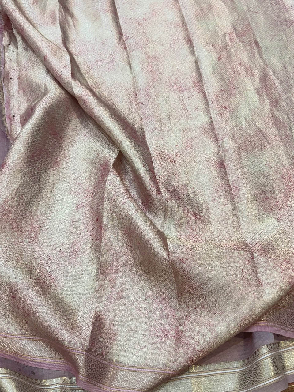 Printed Pure Organza Silk Saree - Image 14