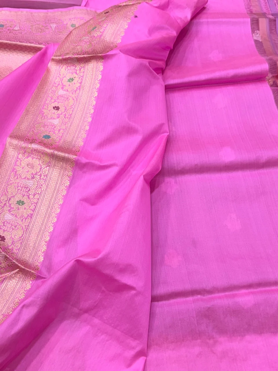 Handwoven Banarasi Pure Organza Saree - Image 4