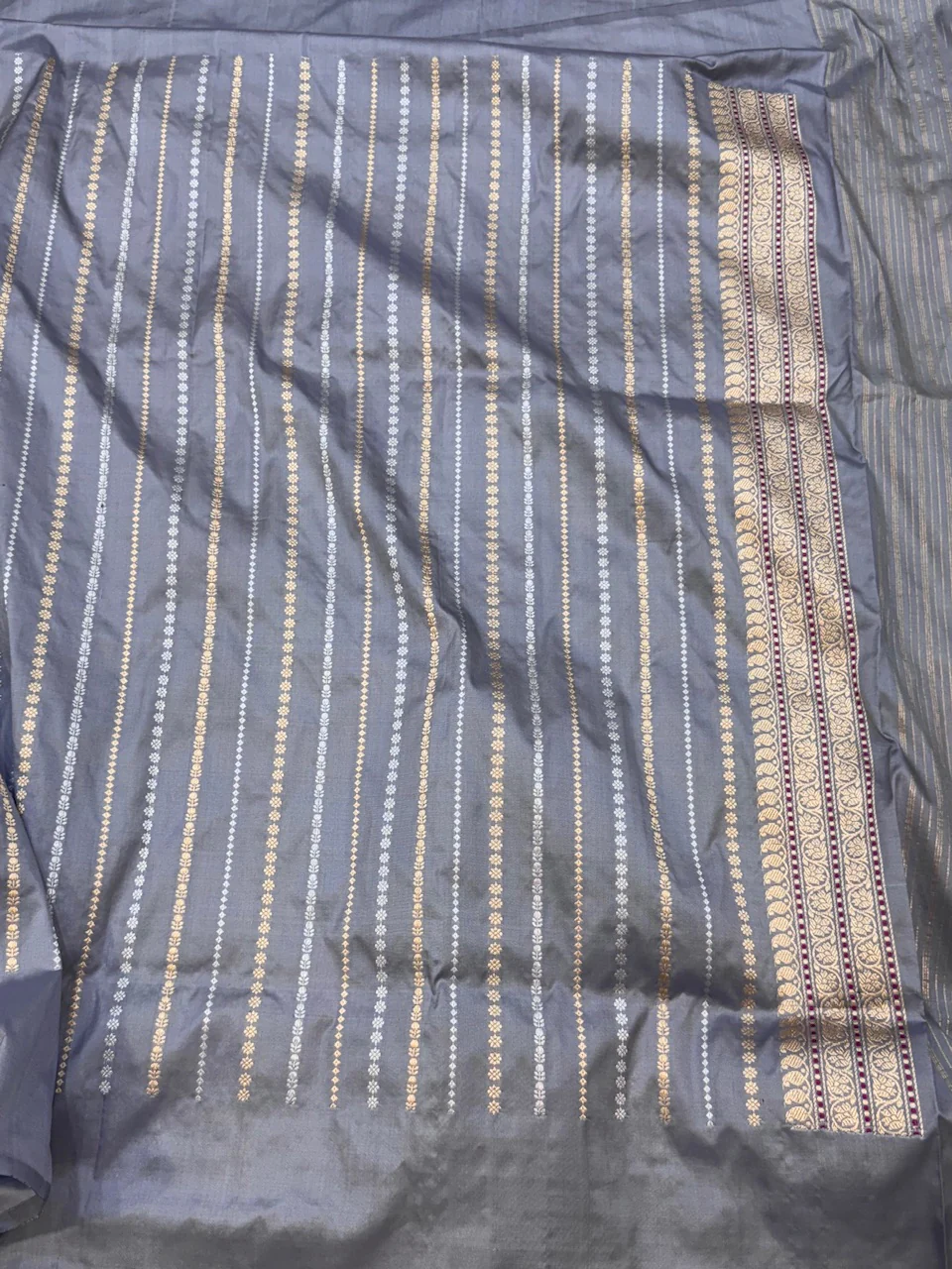 Rangkaat Handwoven Banarasi Saree - Image 6