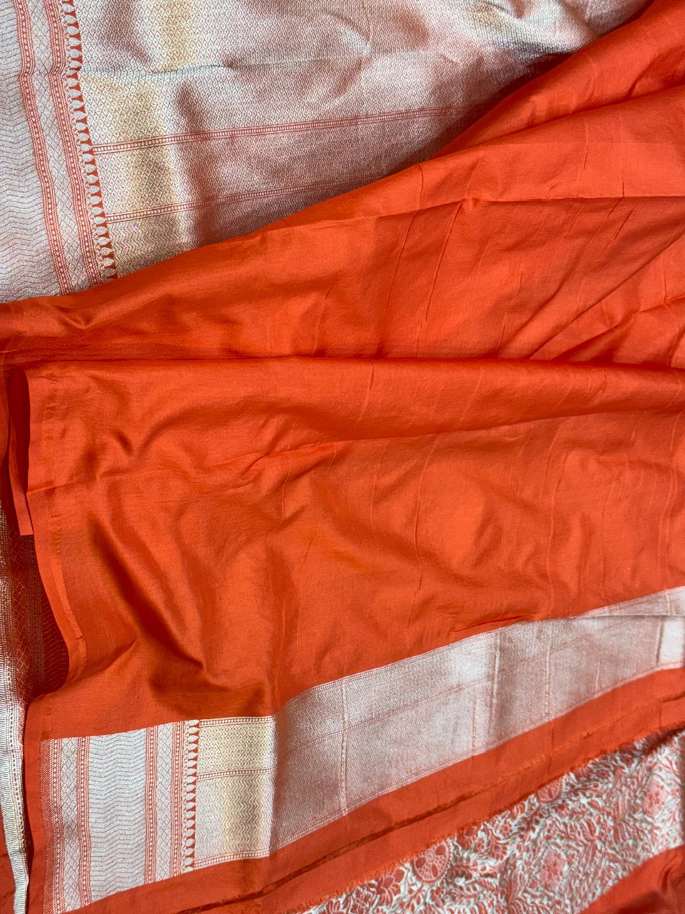 Banarasi Pure Silk Brocade Saree – Luxurious Katan Silk with Intricate Brocade Weave - Image 5