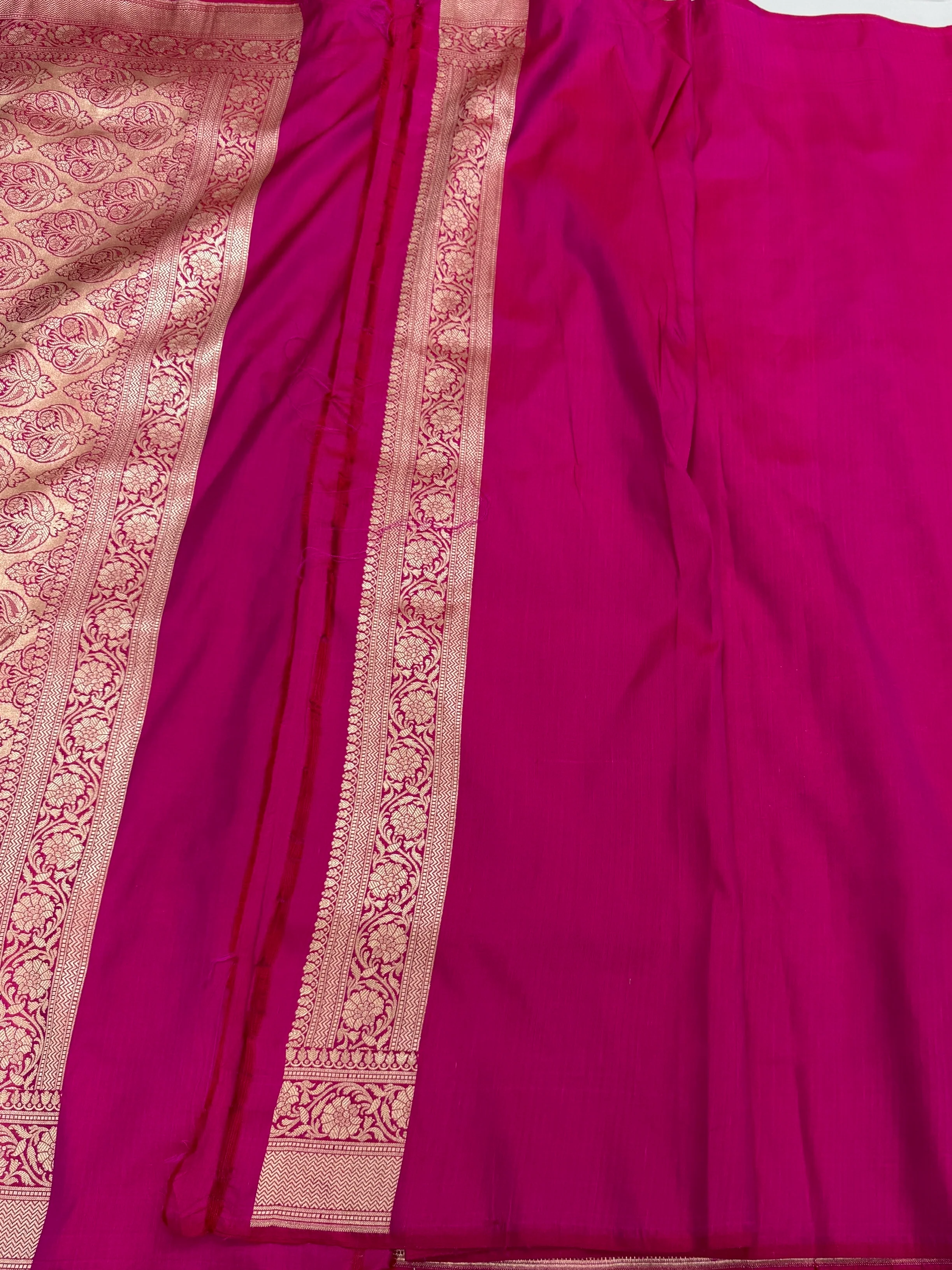 Banarasi Pure Katan Silk Saree | Pure Silk | Cutwork Technique | Banarasi Katan Silk Saree - Image 4