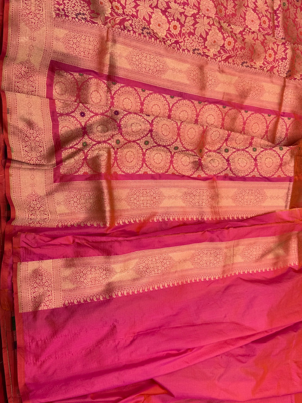 Banarasi Minakari Pure Katan Silk Brocade Saree – Rich Traditional Brocade Weave - Image 6