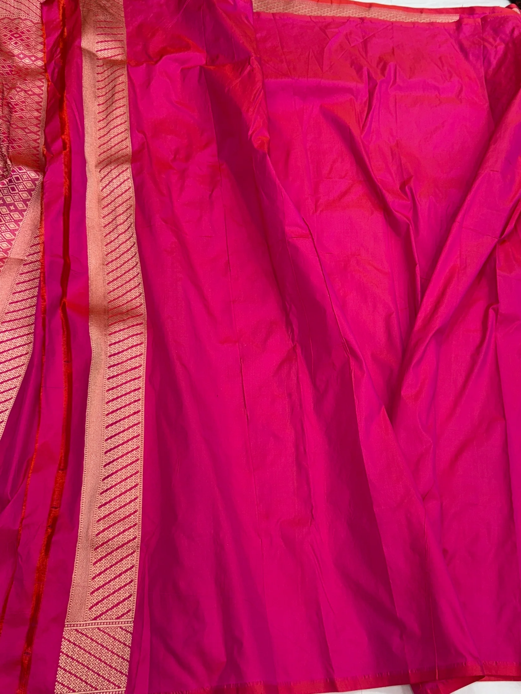 Banarasi Pure Katan Silk Saree | Pure Silk | Cutwork Technique | Banarasi Katan Silk Saree - Image 14
