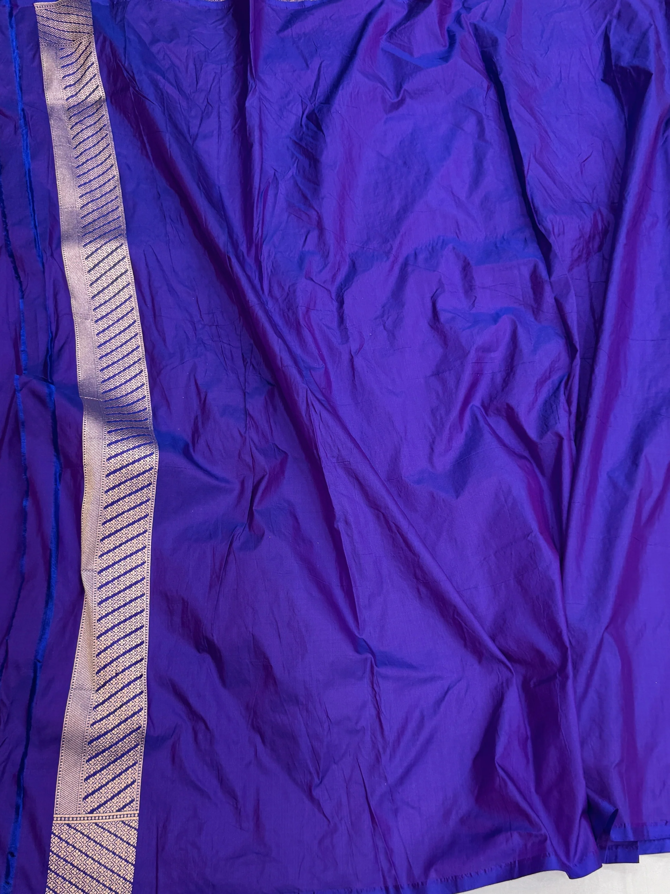 Banarasi Pure Katan Silk Saree | Pure Silk | Cutwork Technique | Banarasi Katan Silk Saree - Image 18