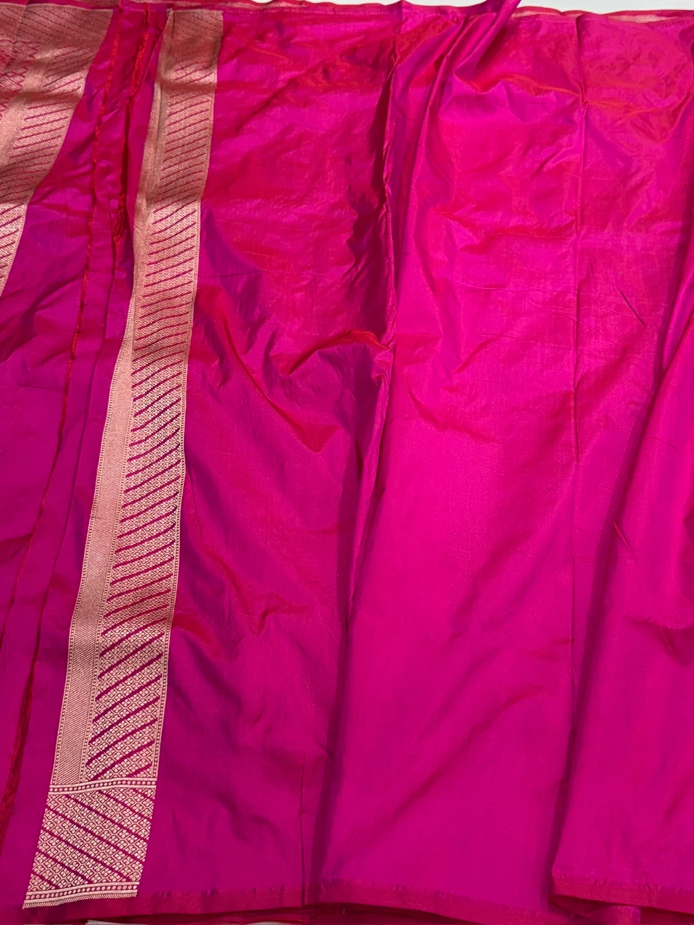 Banarasi Pure Katan Silk Saree | Pure Silk | Cutwork Technique | Banarasi Katan Silk Saree - Image 5