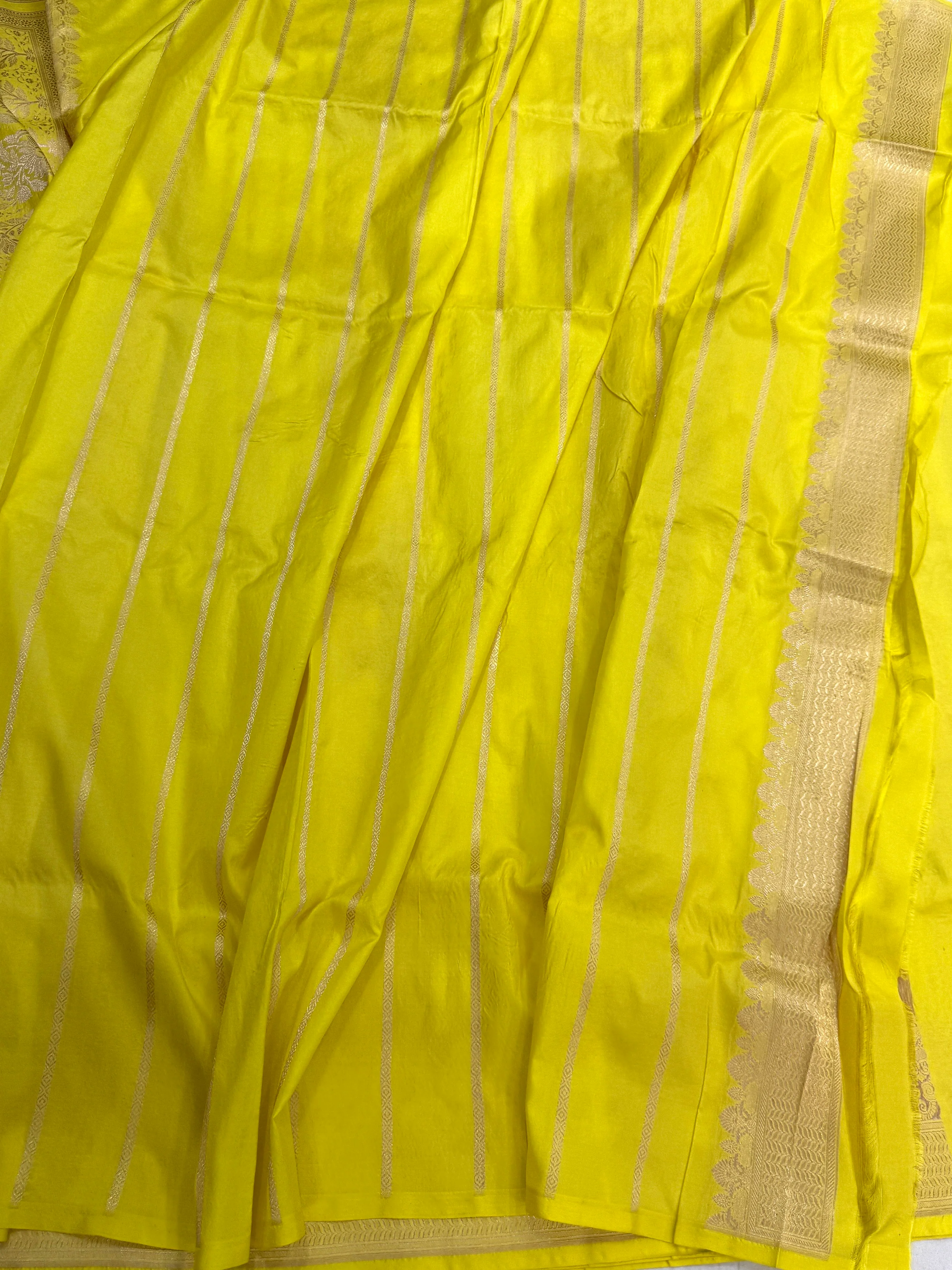 Banarasi Pure Katan Silk Saree | Pure Silk | Cutwork Technique | Banarasi Katan Silk Saree - Image 2