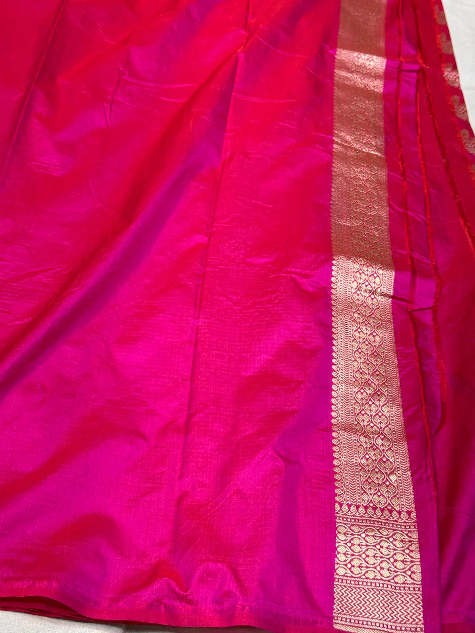 Banarasi Pure Katan Silk Saree | Pure Silk | Cutwork Technique | Banarasi Katan Silk Saree - Image 4