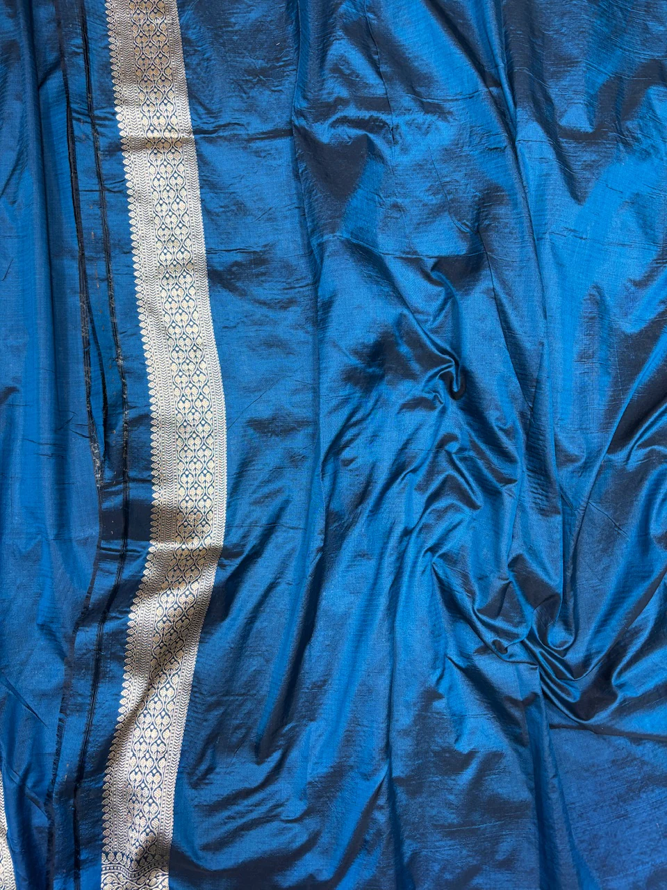 Banarasi Pure Katan Silk Saree | Pure Silk | Cutwork Technique | Banarasi Katan Silk Saree - Image 6