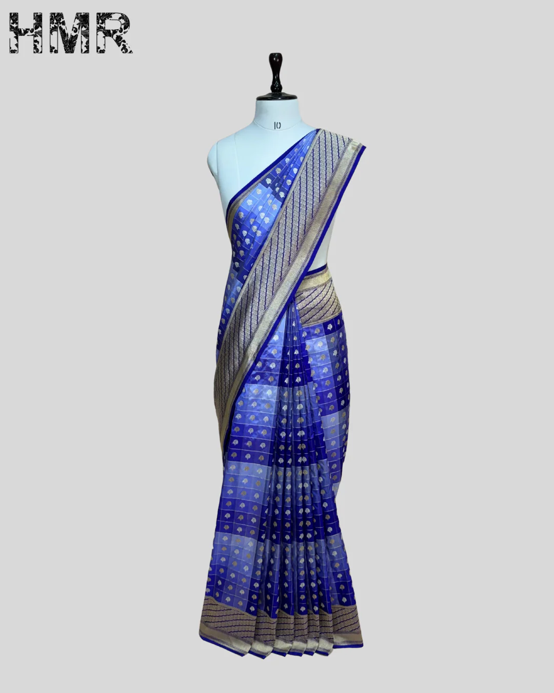 Rangkaat Handwoven Banarasi Saree - Image 7