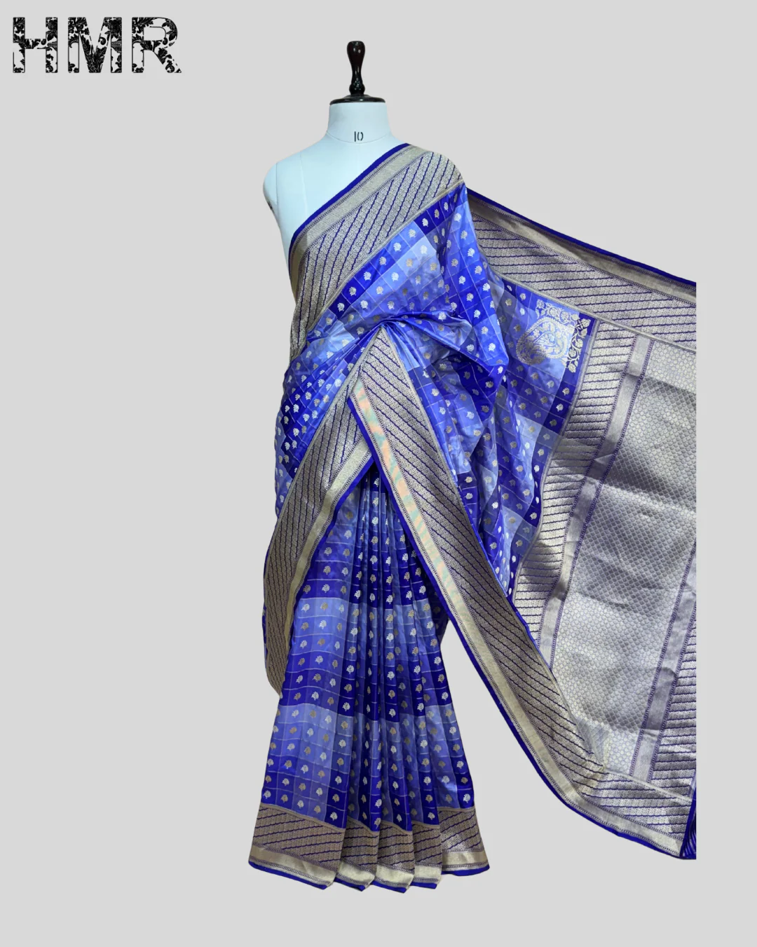 Rangkaat Handwoven Banarasi Saree - Image 8