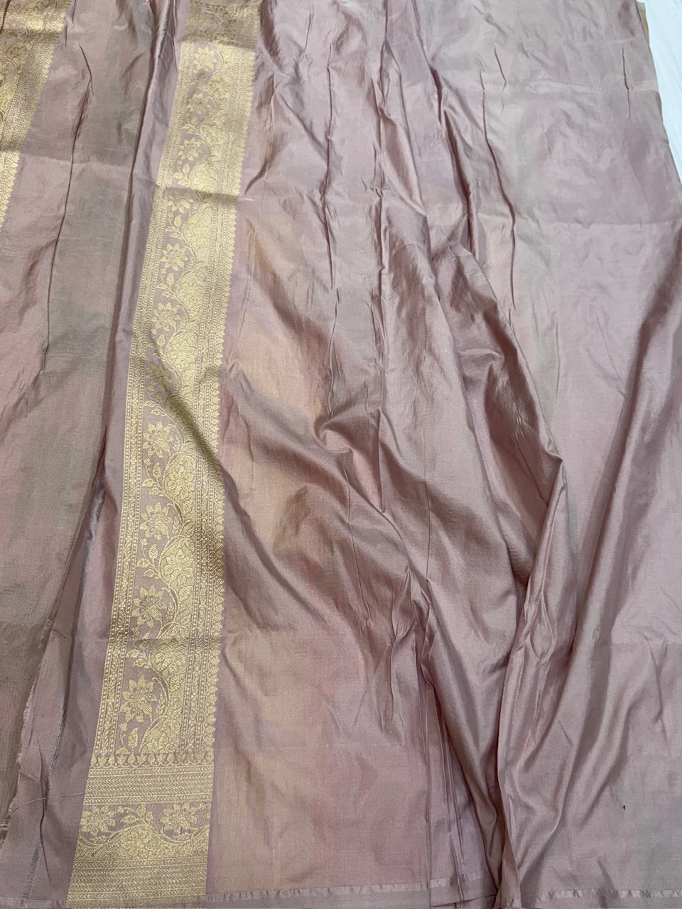 Multicolour Banarasi Pure Silk Saree – Cutwork Weave in 100% Pure Katan Silk - Image 13