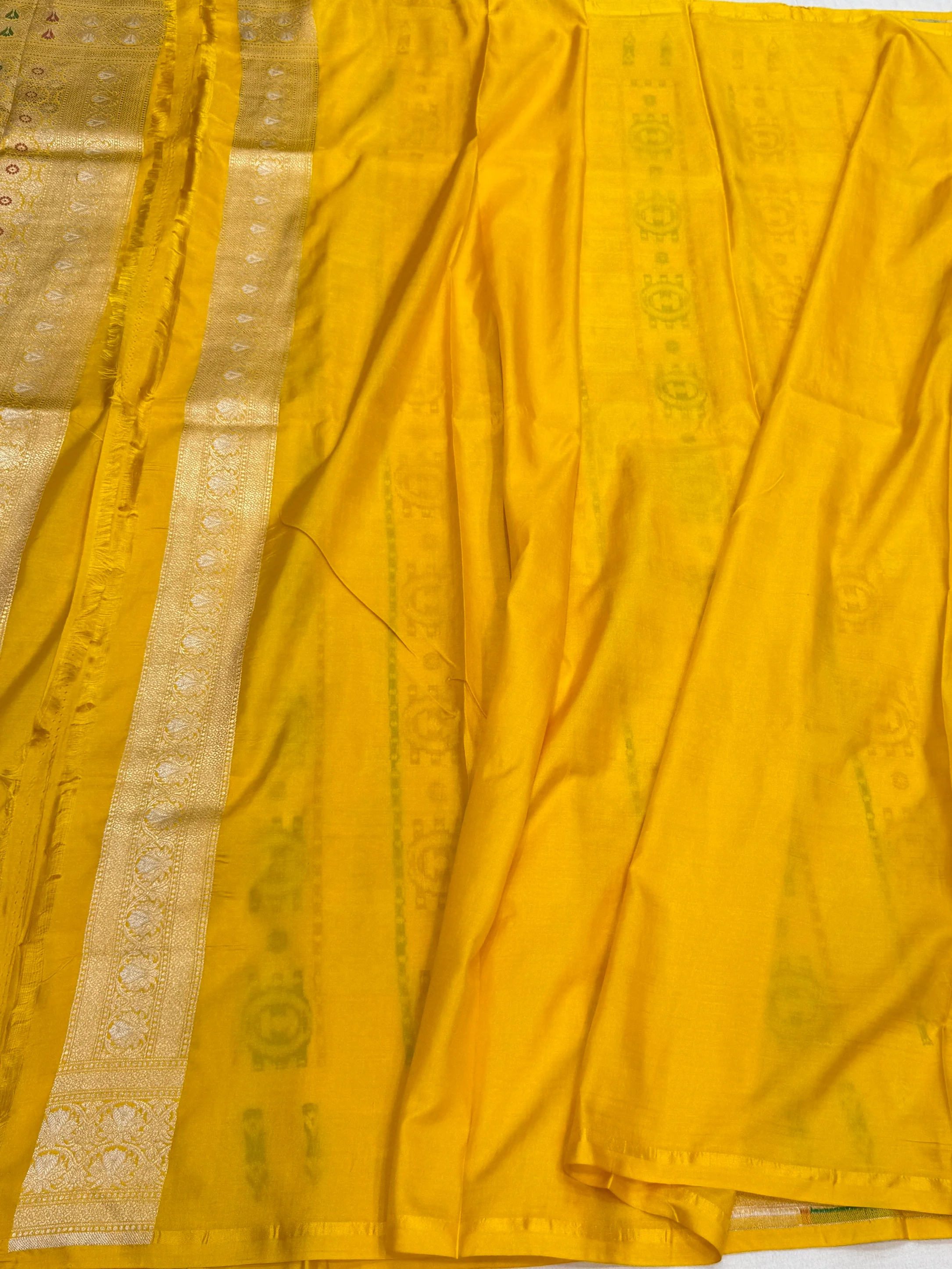 Banarasi Minakari Pure Katan Silk Saree | Pure Silk | Minakari Work | Cutwork Technique | Banarasi Katan Silk Saree - Image 15