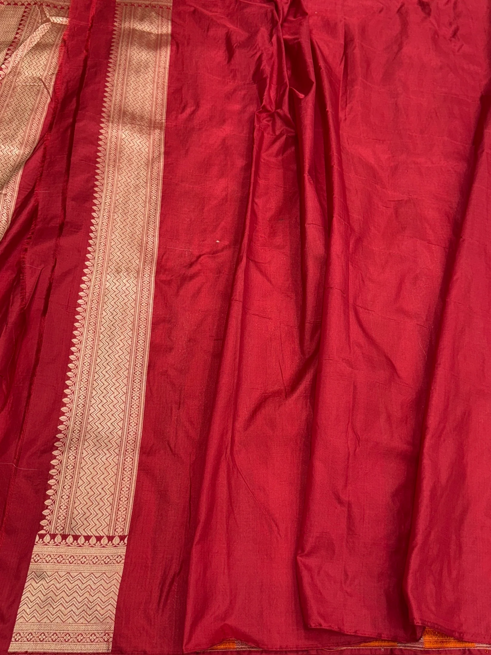 Banarasi Minakari Pure Katan Silk Brocade Saree – Rich Traditional Brocade Weave - Image 4