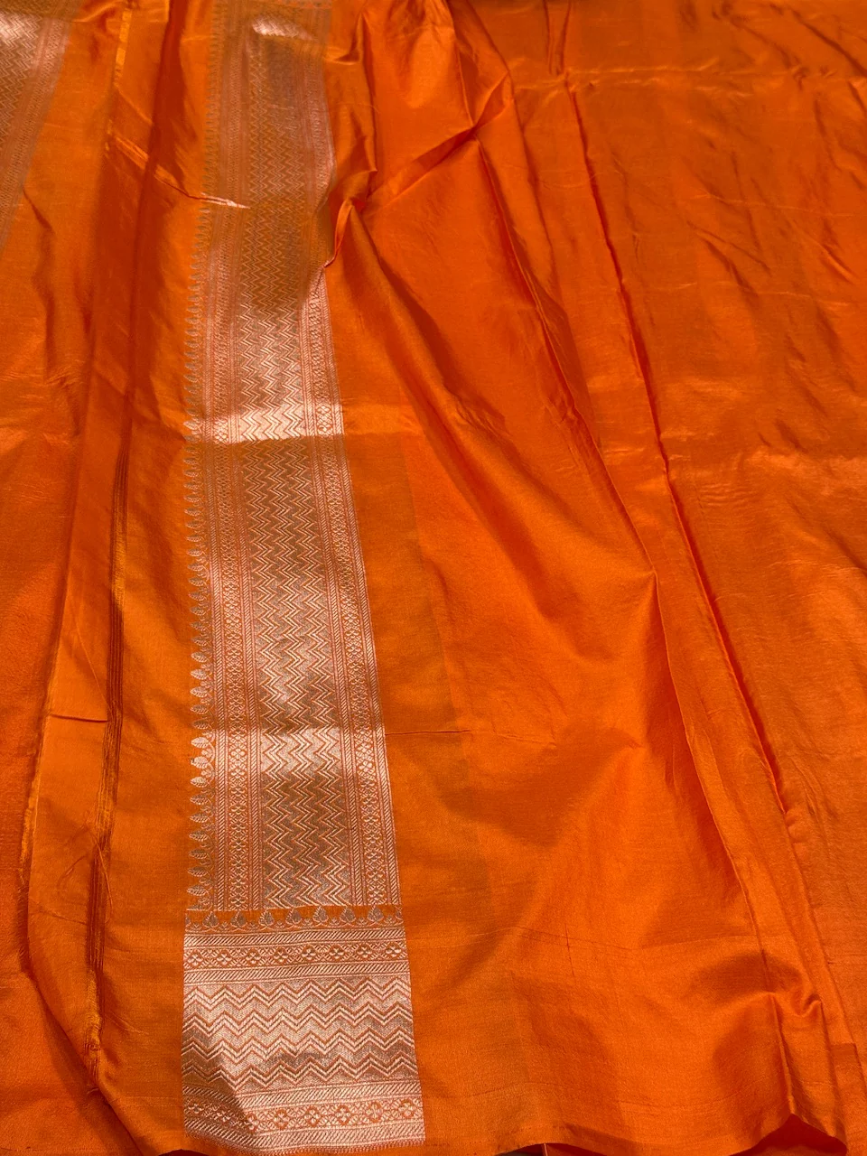 Banarasi Minakari Pure Katan Silk Brocade Saree – Rich Traditional Brocade Weave - Image 9