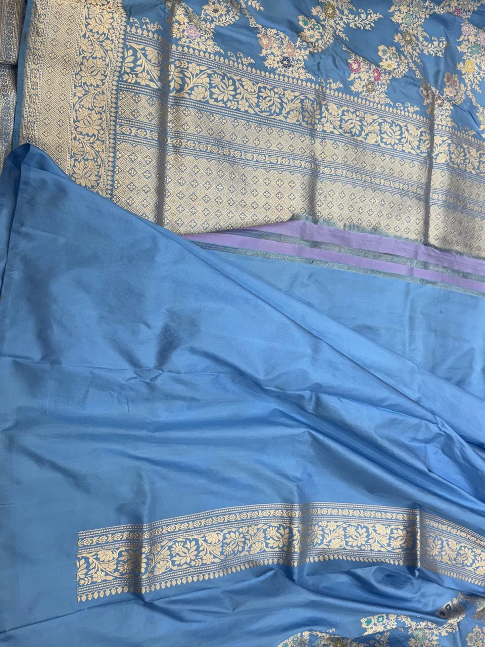 Handwoven Banarasi Pure Silk Saree - Image 2