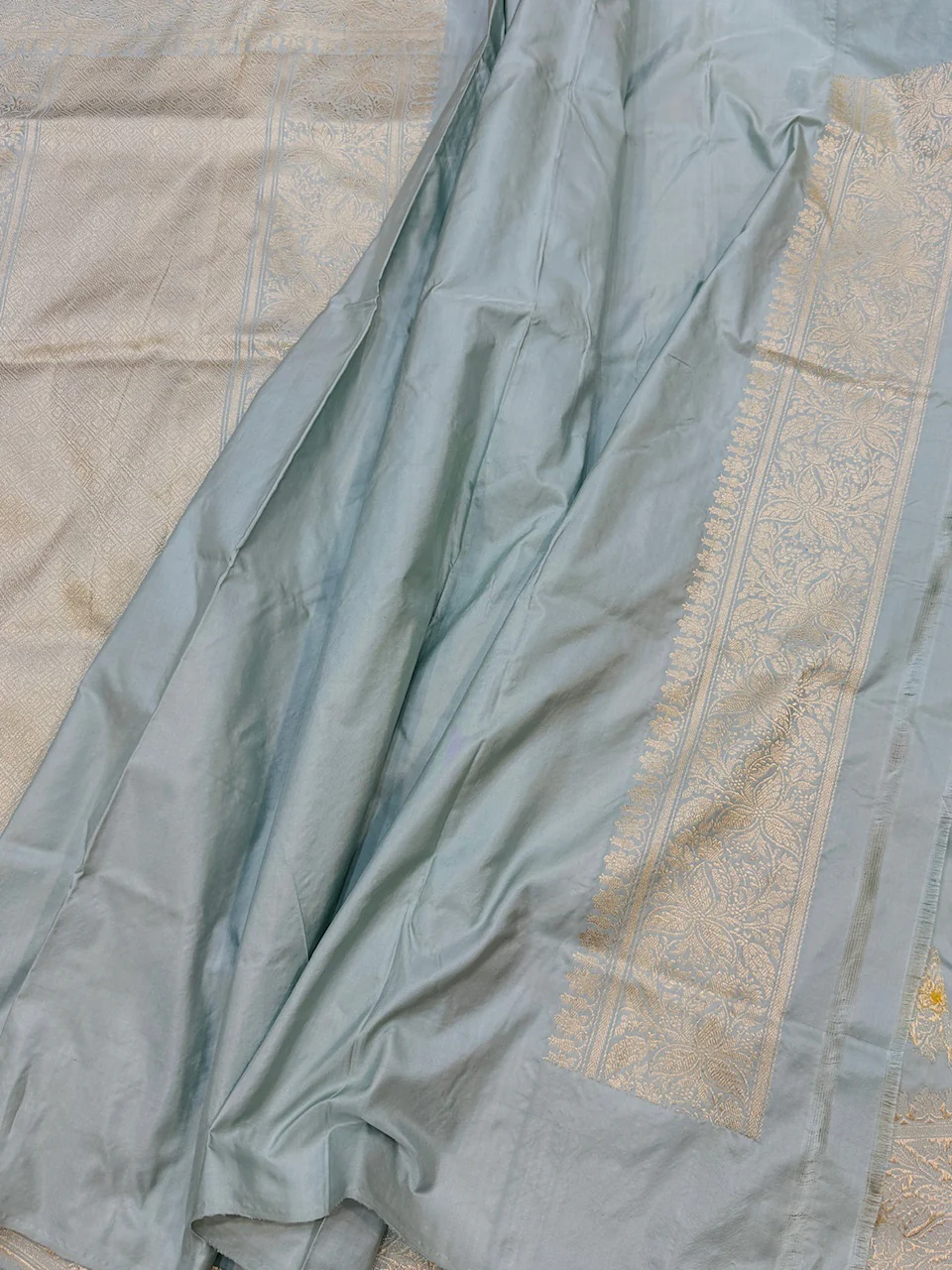 Handwoven Banarasi Pure Silk Saree - Image 6