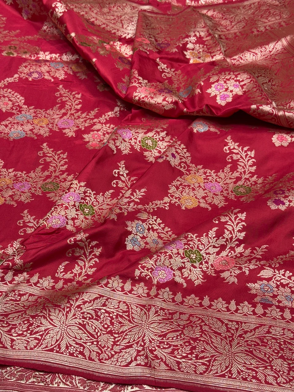 Handwoven Banarasi Pure Silk Saree - Image 7