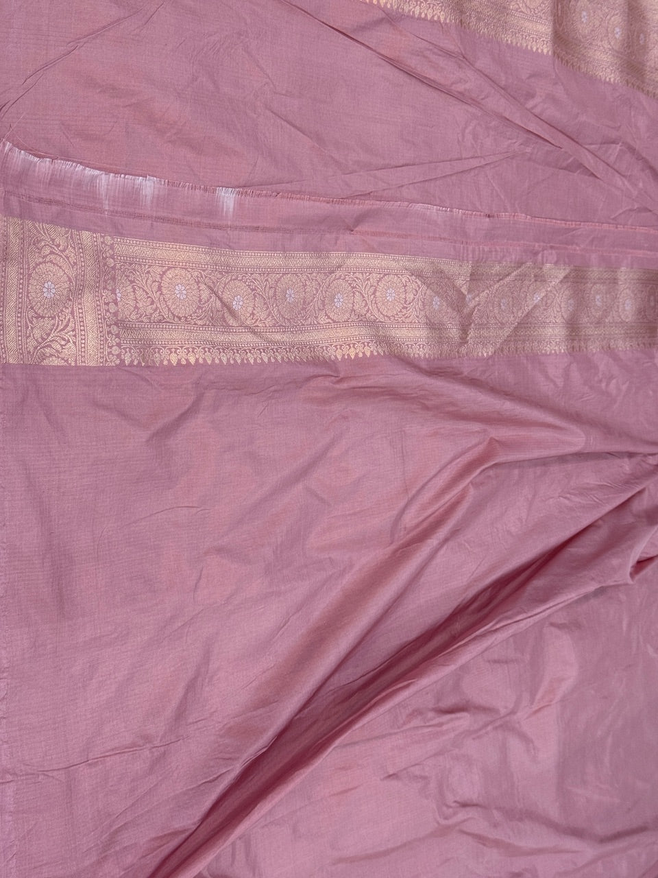 Banarasi Sona Rupa Pure Silk Saree – Gold & Silver Zari Cutwork in Pure Katan Silk - Image 10